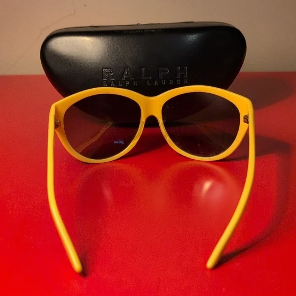 Ralph Lauren Yellow Sunglasses - Picture 3 of 4